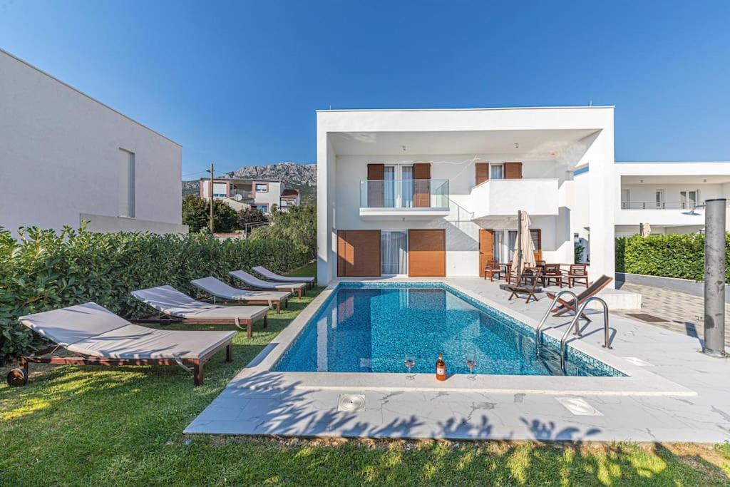 Luxury Villa Tina With Private Heated Pool Kaštela 外观 照片